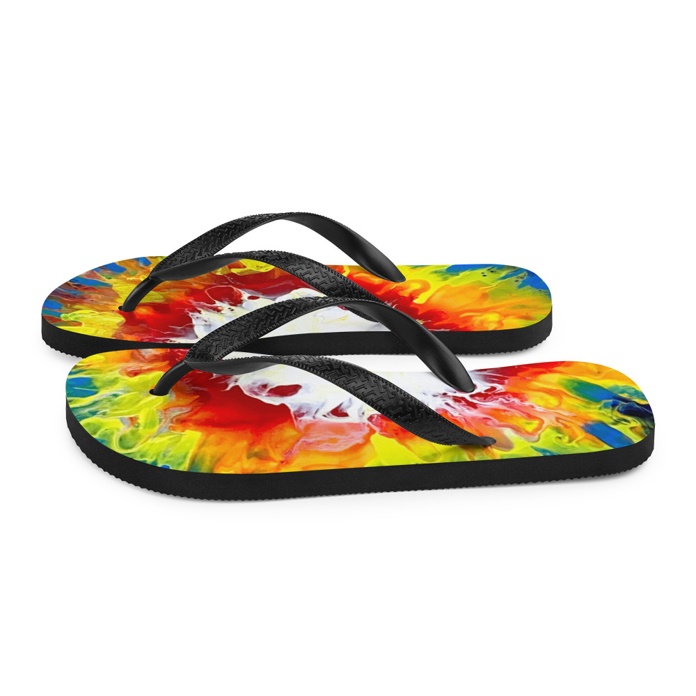 "Let Your PRIDE Shine Through" Flip-Flops - Image 5