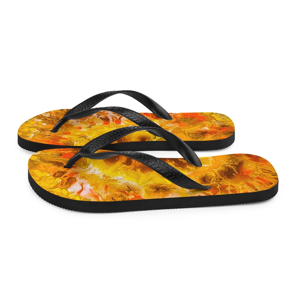 Sunflower Burst Flip-Flops - Image 5