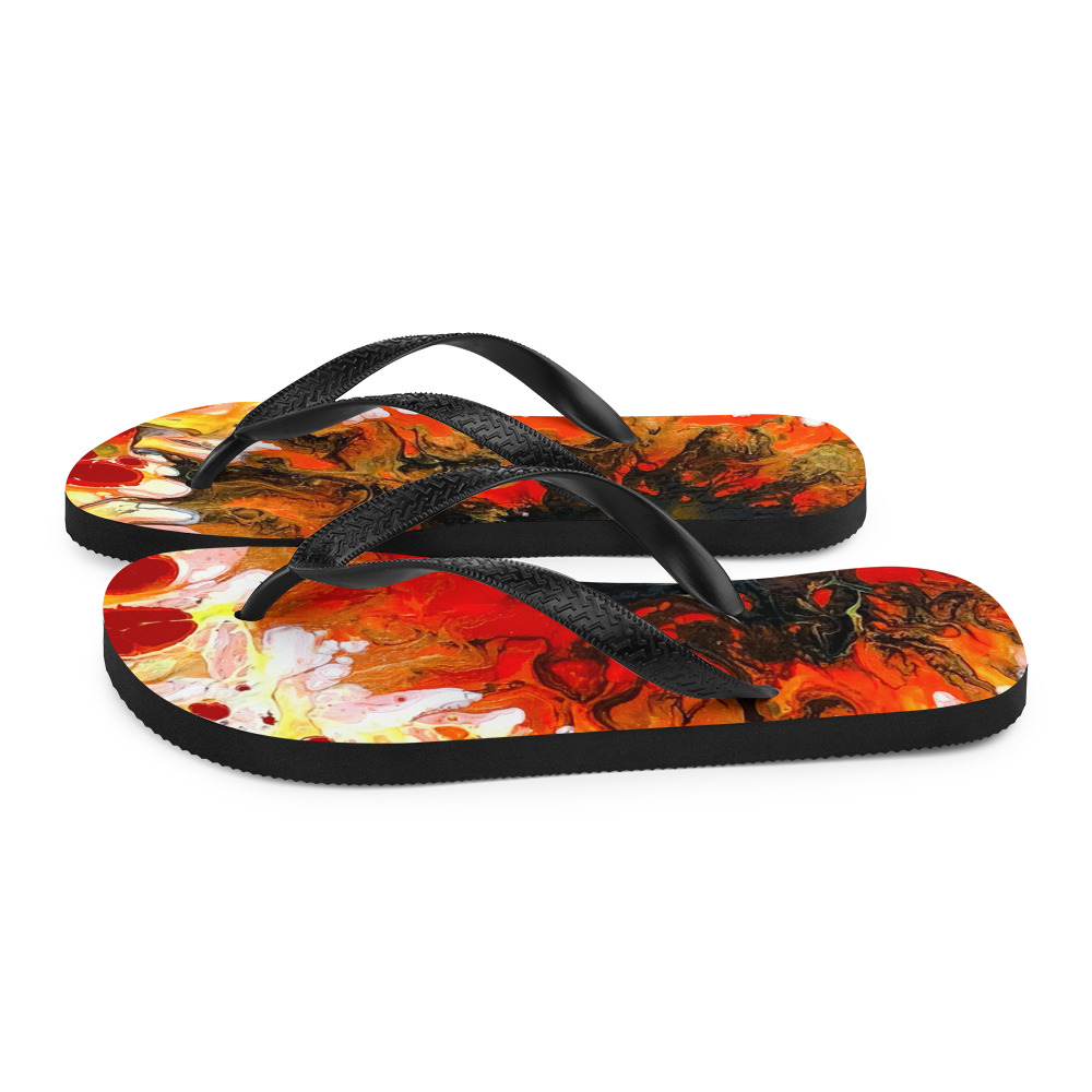 Eye of the Fire Flip-Flops - Image 5