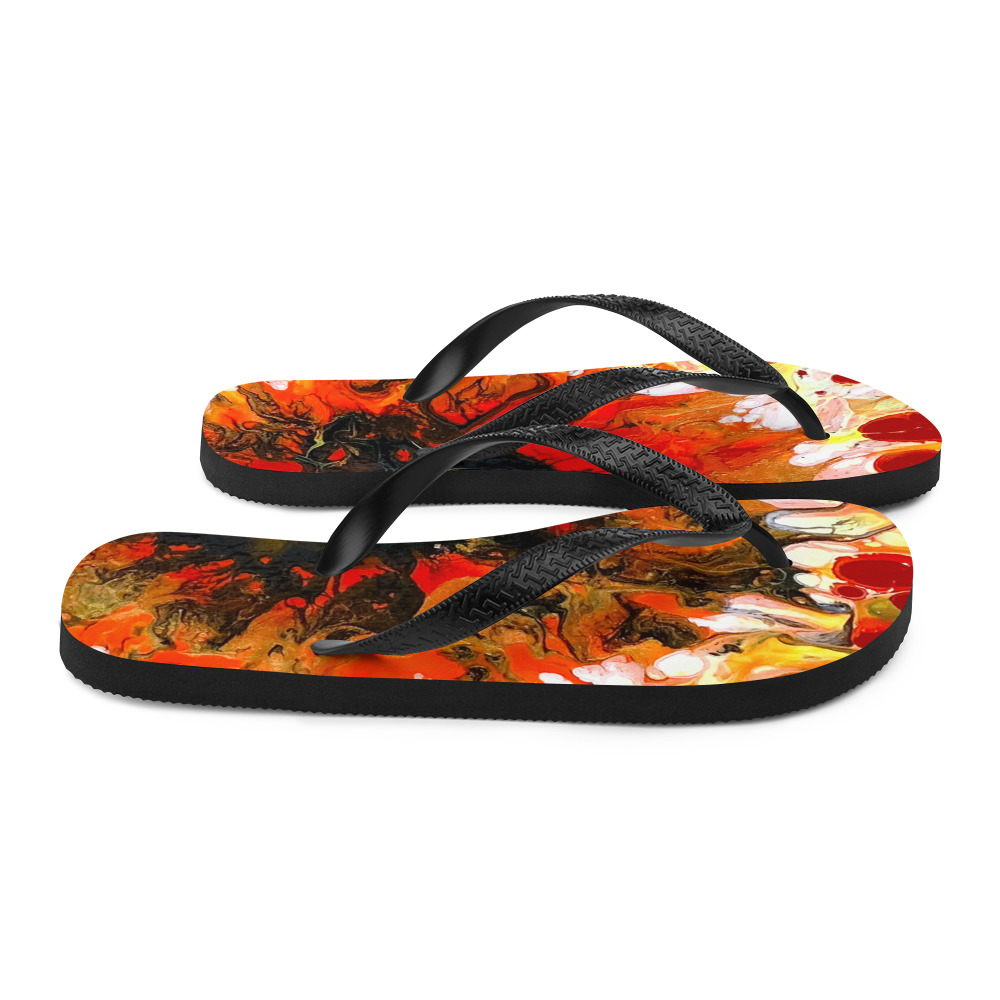 Eye of the Fire Flip-Flops - Image 6