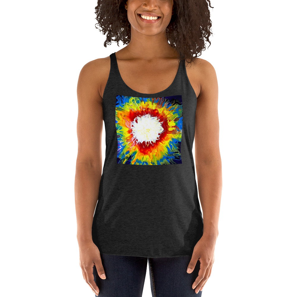 "Let Your PRIDE Shine Through" Women's Racerback Tank