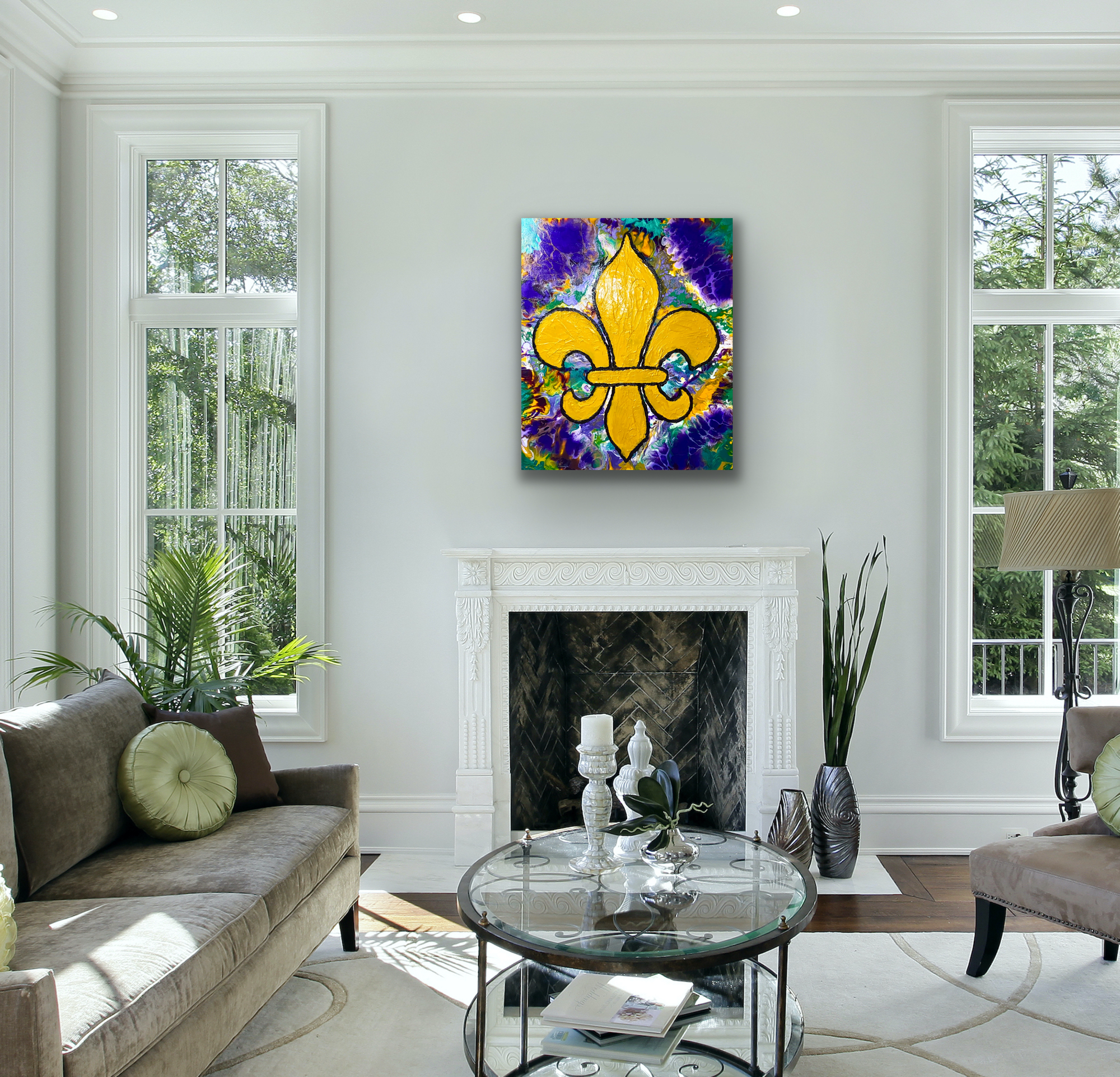 Mardi Gras Time-SOLD - Image 2