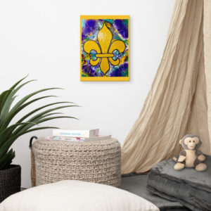 "Mardi Gras Time" Canvas