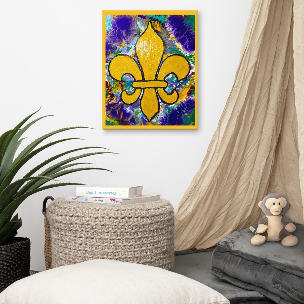 "Mardi Gras Time" Canvas - Image 2