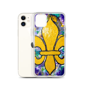 "It's Mardi Gras Time" iPhone Case