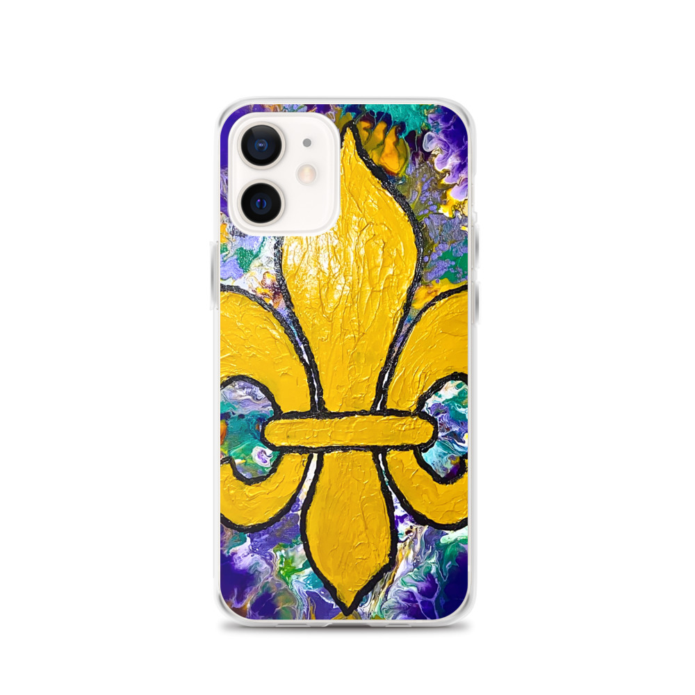 "It's Mardi Gras Time" iPhone Case - Image 7