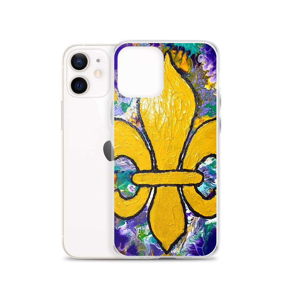 "It's Mardi Gras Time" iPhone Case - Image 8