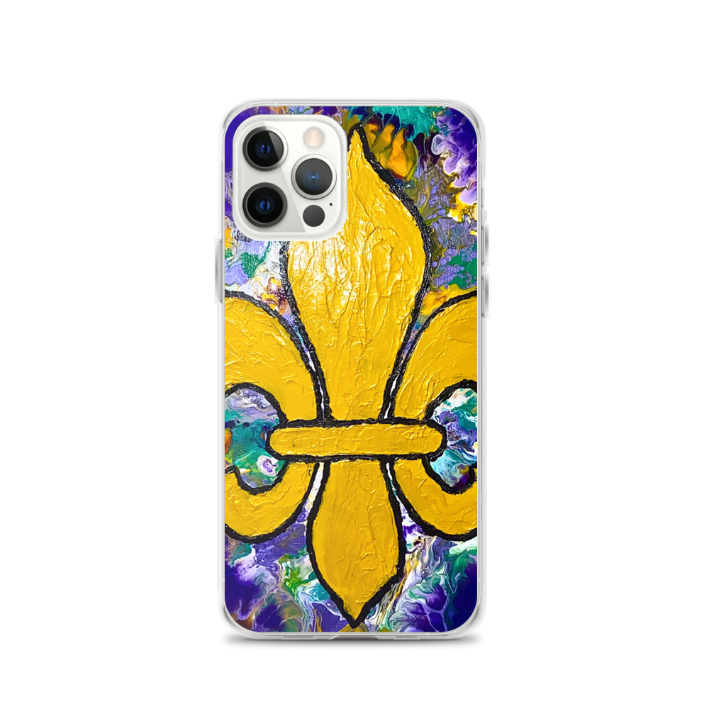 "It's Mardi Gras Time" iPhone Case - Image 9
