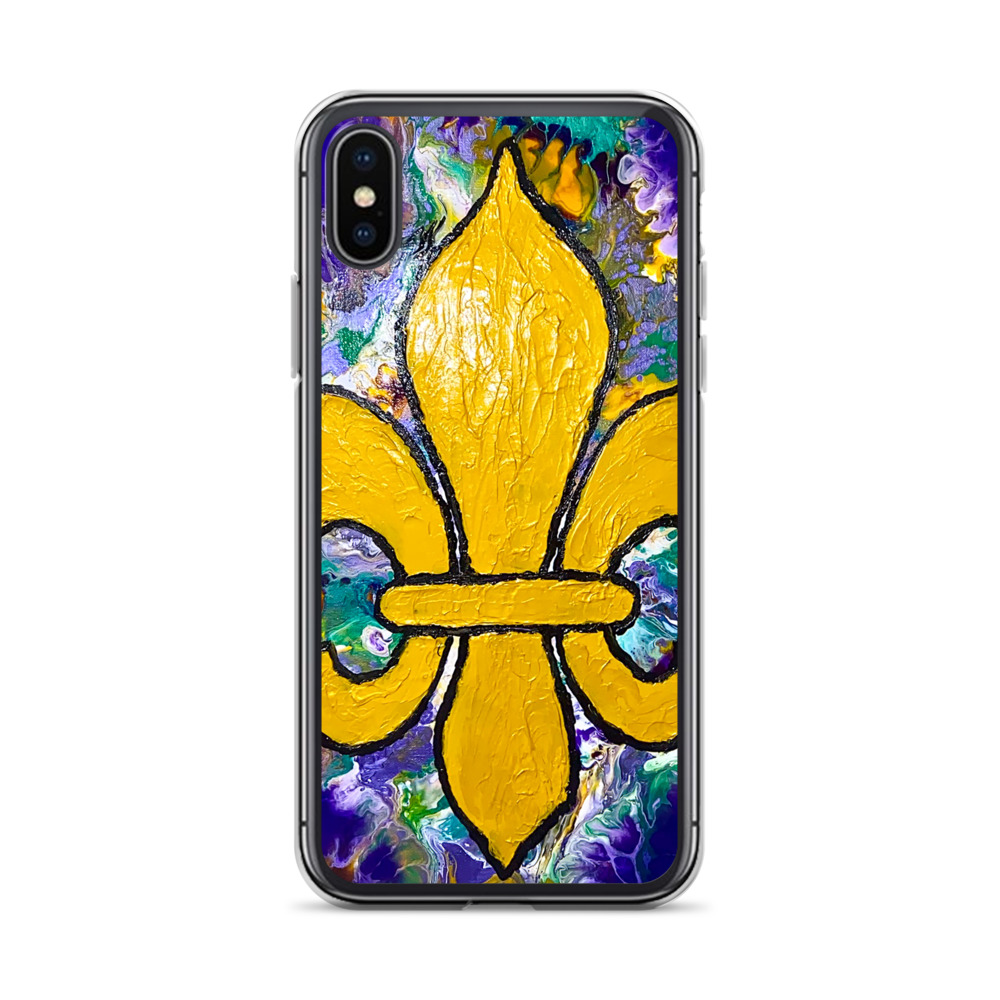 "It's Mardi Gras Time" iPhone Case - Image 11