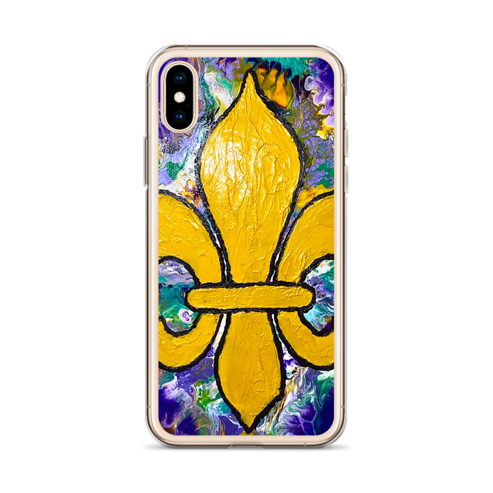 "It's Mardi Gras Time" iPhone Case - Image 13