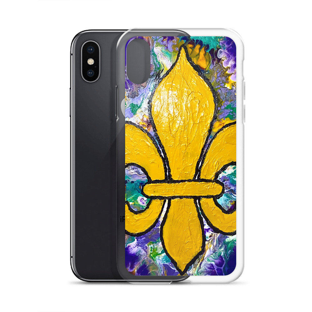"It's Mardi Gras Time" iPhone Case - Image 12