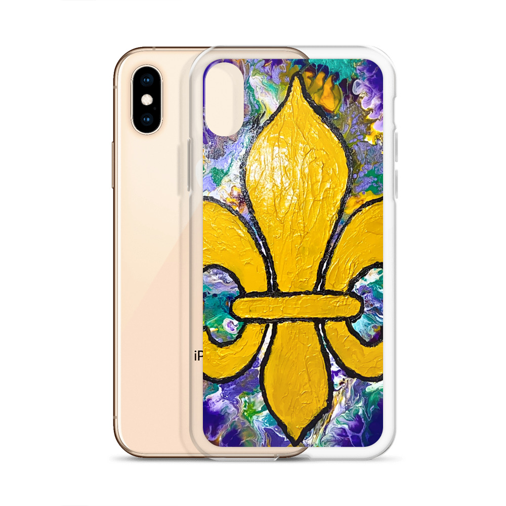 "It's Mardi Gras Time" iPhone Case - Image 14