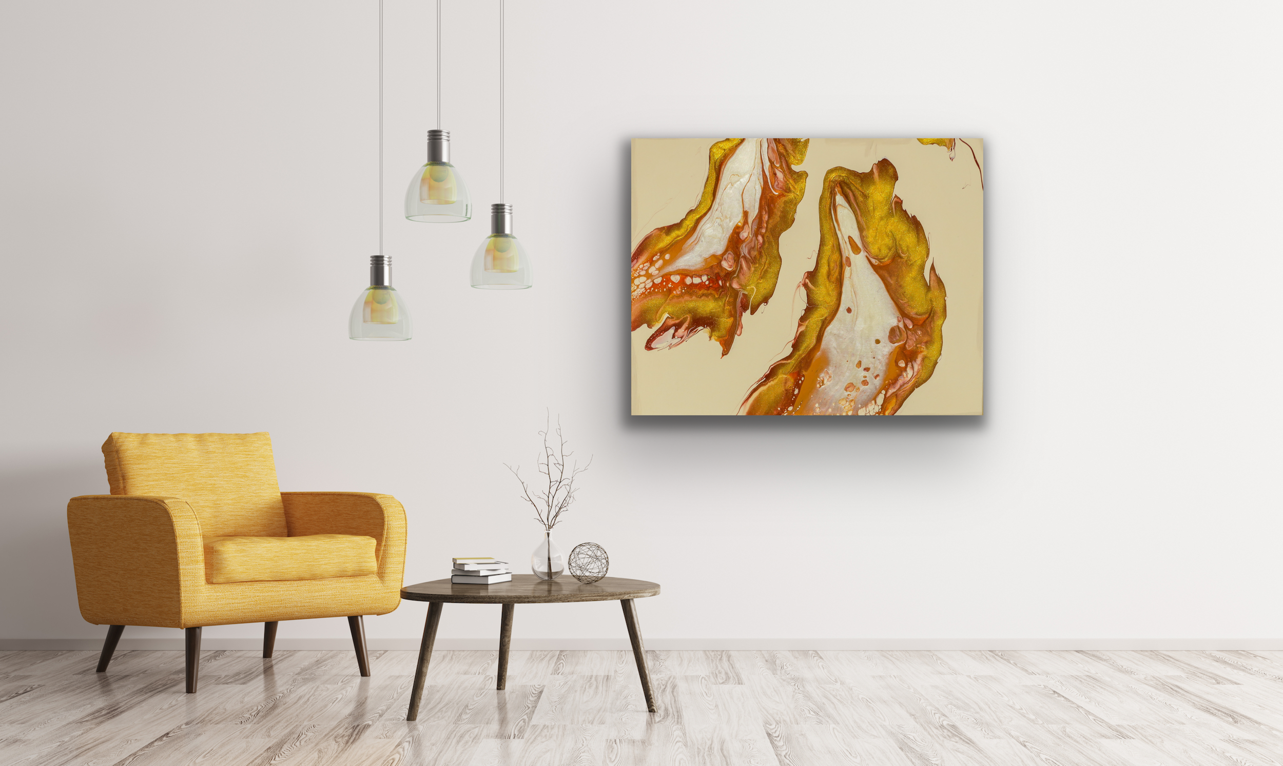 Original painting on a wall